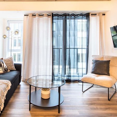 Condo Chic, Centre-Ville Piscine, Terrasse, Gym Québec Kültér fotó
